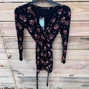 Boohoo Floral Dress NWT Size 0